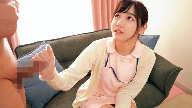 天使のような優しくて綺麗なナースさん！「早漏に悩む童貞君の暴発改善のお手伝いしてくれませんか？」男性器慣れしているようで意外とウブな看護師さんが早漏すぎる童貞君にムラムラ膣キュンしちゃって生中出し筆おろしSPECIAL！ サンプル画像 1