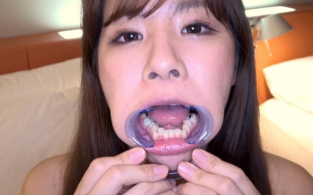 口内フェチ ～歯・口内・のどちんこ観察～ 真白わかな サンプル画像 2