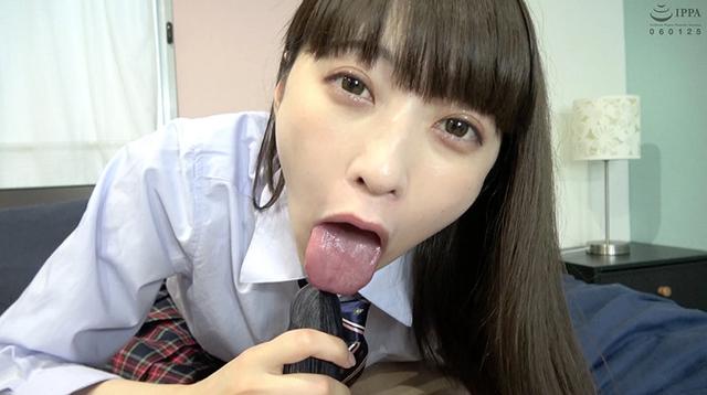 舌ベロプレイ ～竿付きパンツフェラ～ 楠美める サンプル画像 7