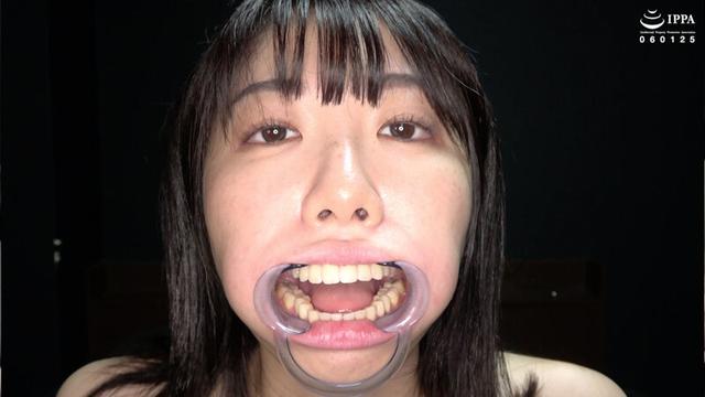 【口内】ほわっとしたお姉さんの舌ベロ・歯・のどちんこ観察 香月えりさ サンプル画像 2