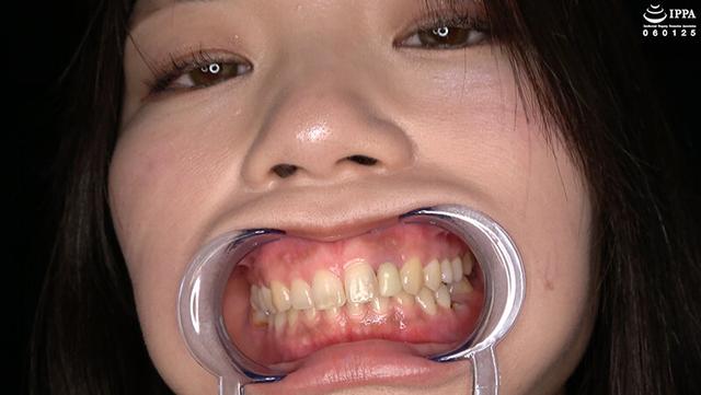 人気女優 乃木ちはるチャンの舌ベロ・歯観察 サンプル画像 12