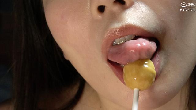 人気女優 乃木ちはるチャンの舌ベロ・歯観察 サンプル画像 4