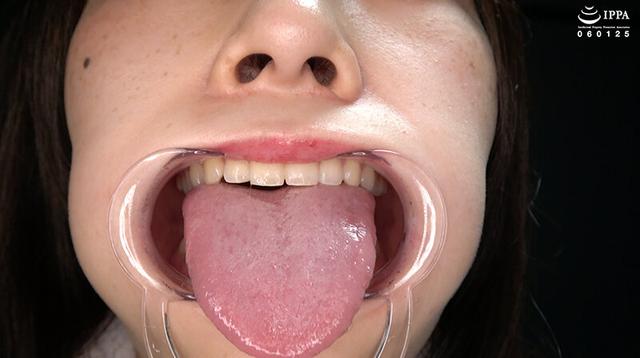 「人気女優 桐谷すずねチャンの激レア口内・歯・舌ベロ観察！」桐谷すずね サンプル画像 8