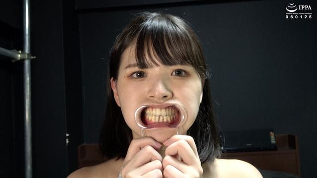 「【歯・口腔】人気モデル 乙羽あむチャンの超レアの歯・口内・舌ベロ観察！」乙羽あむ サンプル画像 2
