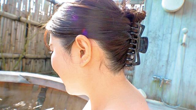 巨乳人妻温泉デート 豊満むちむちデカ乳輪爆乳Iカップ 和美34歳 サンプル画像 8