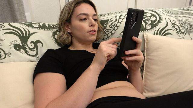 デカチンデリバリーに我慢出来ないパツキン美女！ ソフィア・バーンズ サンプル画像 1