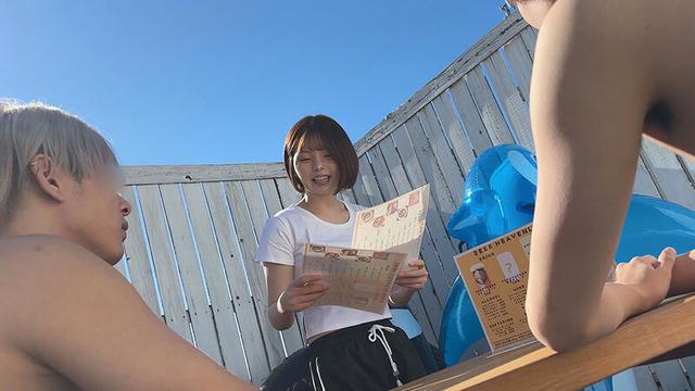 海の家 看板娘狩り 生刺し精子まみれ サンプル画像 4