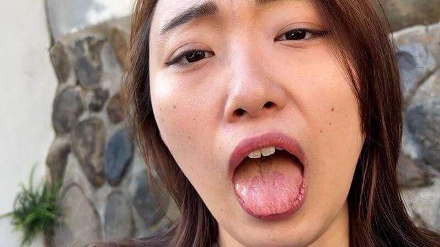 街角で声をかけて口内観察させてもらう 大学生 ゆゆちゃん サンプル画像 7