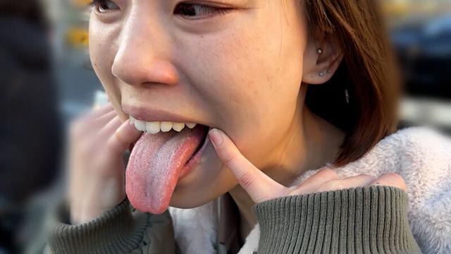 街角で声をかけて口内観察させてもらう オーガニックスーパー勤務 はつみちゃん サンプル画像 9