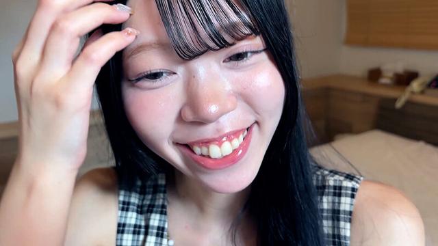 街角で声をかけて口内観察させてもらう 交渉上手な黒髪ギャル かなちゃん サンプル画像 14