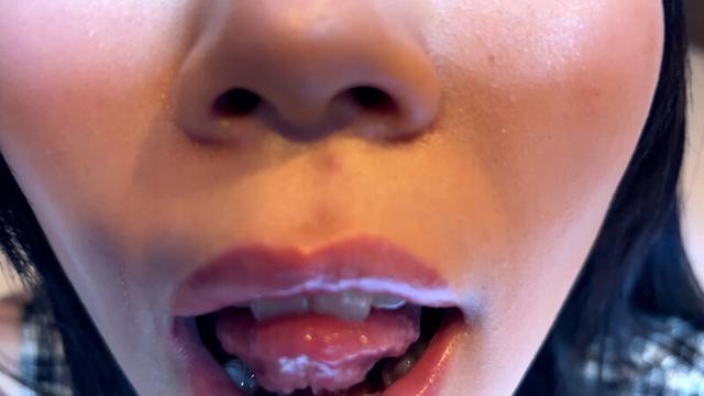 街角で声をかけて口内観察させてもらう 交渉上手な黒髪ギャル かなちゃん サンプル画像 19