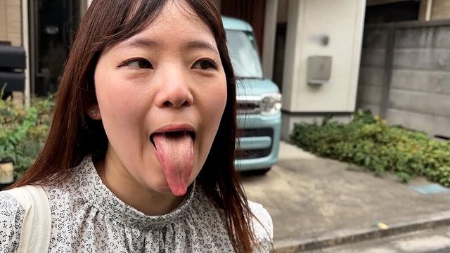 街角で声をかけて口内観察させてもらう ドラッグストア店員 あいるちゃん サンプル画像 2