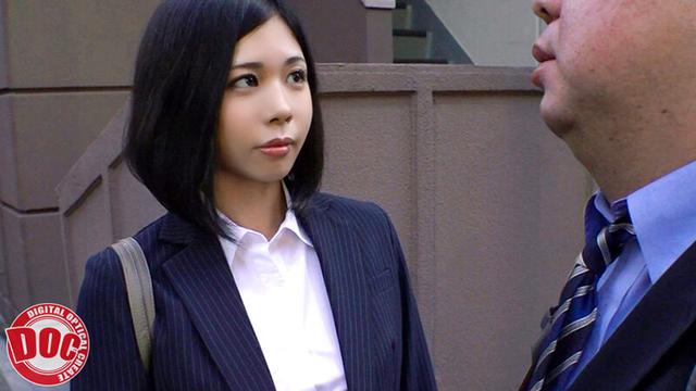 スレンダー新人女子社員と巨漢上司の地方出張。なんと宿泊先のホテルはまさかの相部屋！？狂った上司が夜から朝まで種付けプレス！！ サンプル画像 7