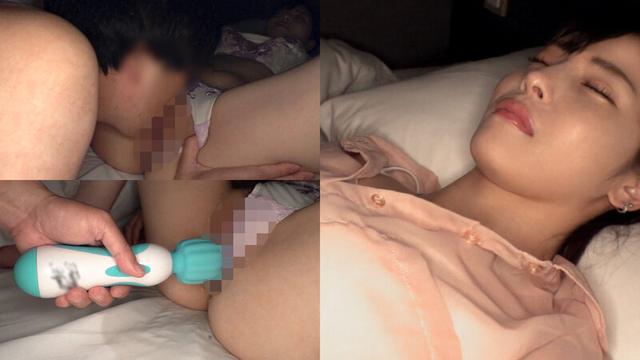 寝ている美女に無断で…【流出】侵入追跡撮影記録 サンプル画像 12