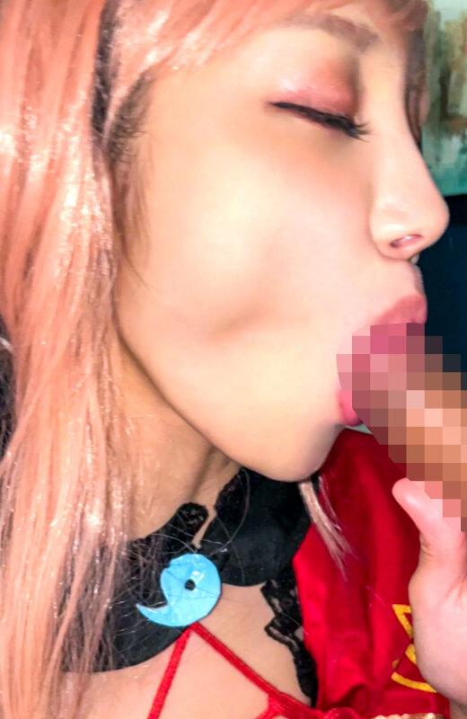 ≪個撮≫こっそり流出フェラデータ7 ガッツリ白目まで！昇天Hcup娘 爆乳タレントギャル FG●宮本武蔵 Icupグラドル 至玉のぷるりん美乳！完全プライベート10名 サンプル画像 3