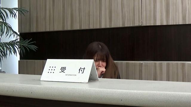 大手企業インターンJD 嗚咽の受付デスク 男優位の懐妊セックス サンプル画像 14