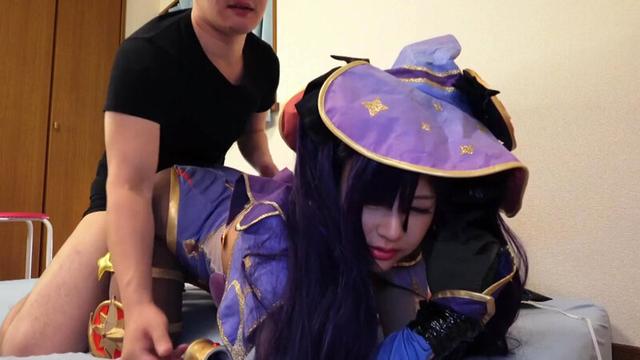 巨乳コスプレイヤー個撮レコード 12 NI●KEバ●パー＆原●モ●編 夕美しおん サンプル画像 9