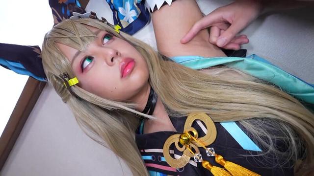 巨乳コスプレイヤー個撮レコード 14 原● 綺●々編 夕美しおん サンプル画像 2