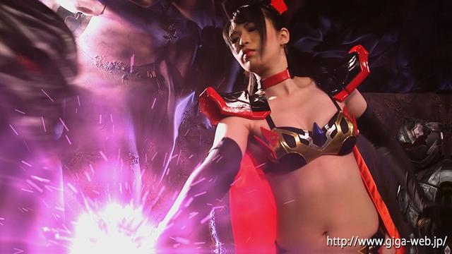180cm高身長ダークヒロイン ヒーロー陥落 魔炎姫デビルフレイア サンプル画像 5