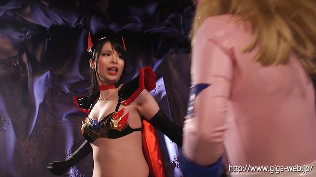 180cm高身長ダークヒロイン ヒーロー陥落 魔炎姫デビルフレイア サンプル画像 9