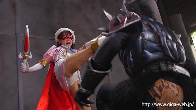 美少女仮面オーロラ 侮辱遊戯 Insult Amusement 河奈亜依 サンプル画像 1