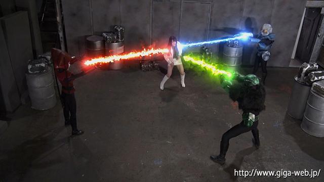 ヒロイン集中攻撃 電影戦隊チャージマン 猛攻！マハメス三軍神 サンプル画像 12