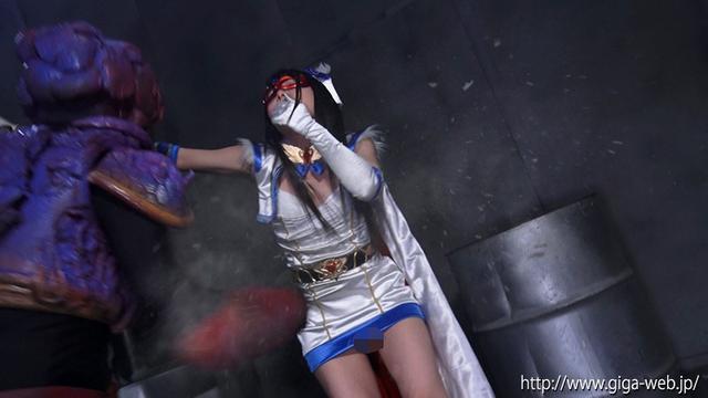 魔法美少女戦士フォンテーヌVS絶倫仮面【後編】 淫靡、スーパー絶倫仮面の艶笑 朝日しずく サンプル画像 3