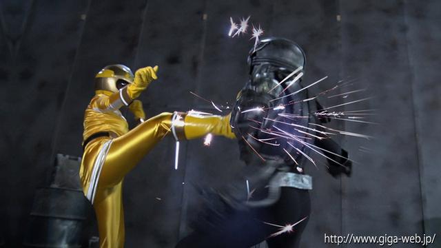 宝玉戦隊ルミナスX:Re ルミナスイエロー繰り返される屈辱 茉宮なぎ サンプル画像 8