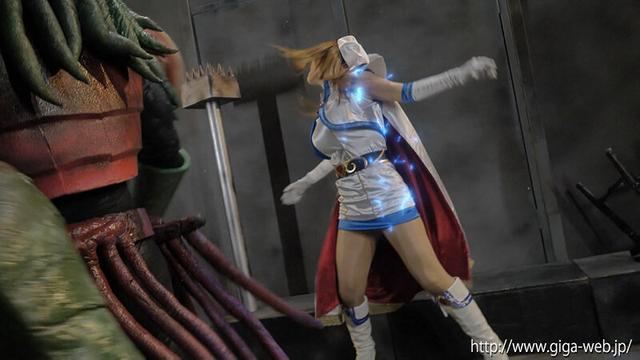 ヒロイン白目失神地獄32 美聖女仮面フォンテーヌ 新村あかり サンプル画像 8