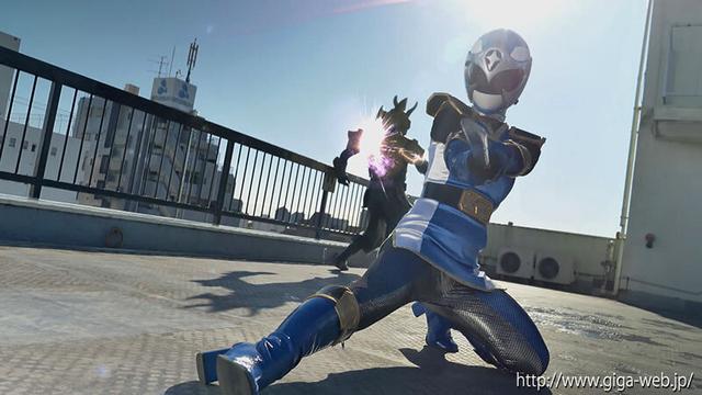 聖忍戦隊カゲレンジャー カゲブルー淫獣化作戦 サンプル画像 1
