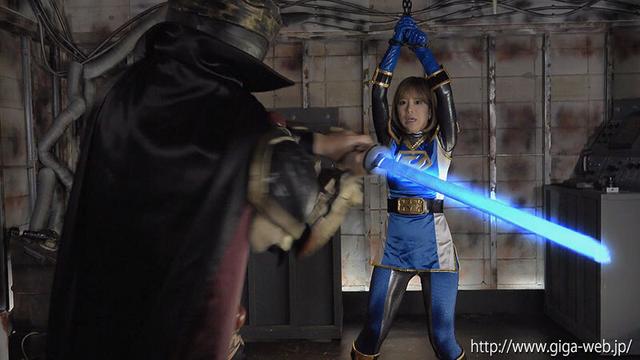 聖忍戦隊カゲレンジャー カゲブルー淫獣化作戦 サンプル画像 9
