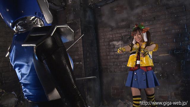 騎忍戦隊シノビレンジャー レズ地獄に落ちたシノビブルー サンプル画像 10