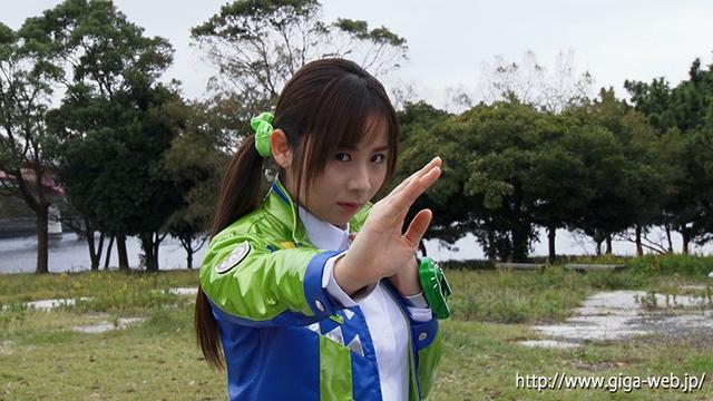 ヒロイン陥落Vol.113 大銀河戦隊ギャラクシー グリーンウィード 矢野乃々華 サンプル画像 1