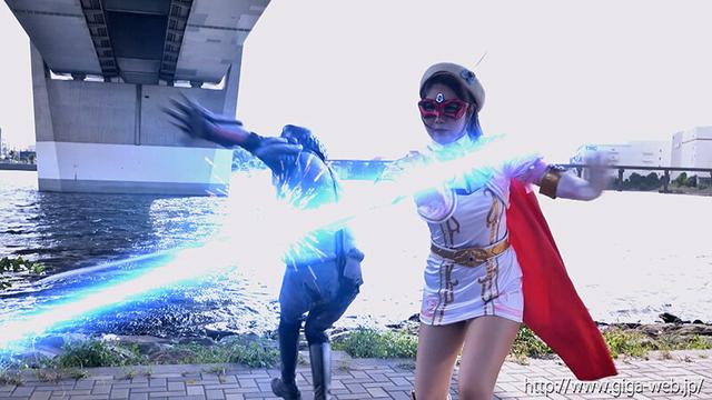 美少女仮面オーロラ 狙われた敏感すぎた美乳 市川愛茉 サンプル画像 6