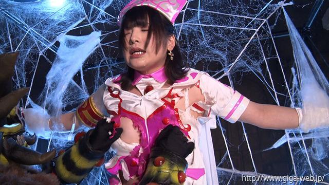 ヒロインを倒せ！ボクの考えた最強怪人 ～蜘蛛型怪人スパイダラスVS白衣戦士セイントエンジェル 早見なな サンプル画像 13