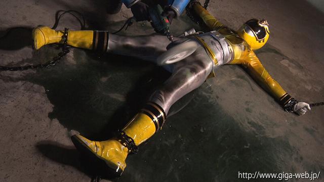 ヒロインスーツ汚し 聖天戦隊アンジェレンジャー リメイク 有村のぞみ サンプル画像 12