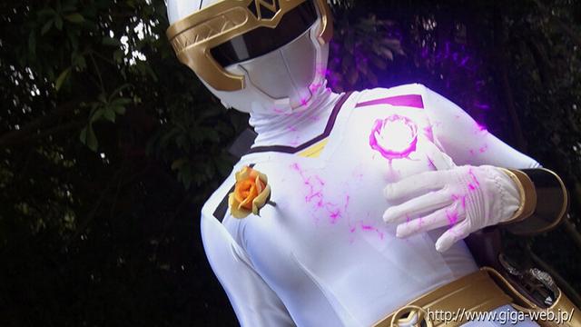 スーパーヒロイン危機一髪！！Vol.97 光忍戦隊シノビンジャー シノビホワイト 上白美央 サンプル画像 8