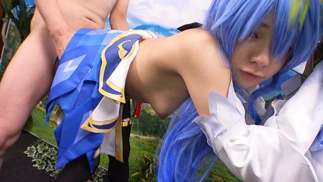ビジュ良すぎ！性欲つよっつよ！どすけべ腰振りチ〇ポおねだり！【撮影会で絶大な人気を誇るコスプレイヤー美少女】連続生中出し子作り孕ませ種付け妊娠オープンワールドファック 一条みお サンプル画像 13