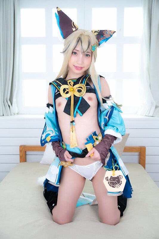 140センチ台ミニマムパイパン美少女レイヤー ド変態本性晒すエンドレスガチイキ絶頂3P連続中出しセックス サンプル画像 6
