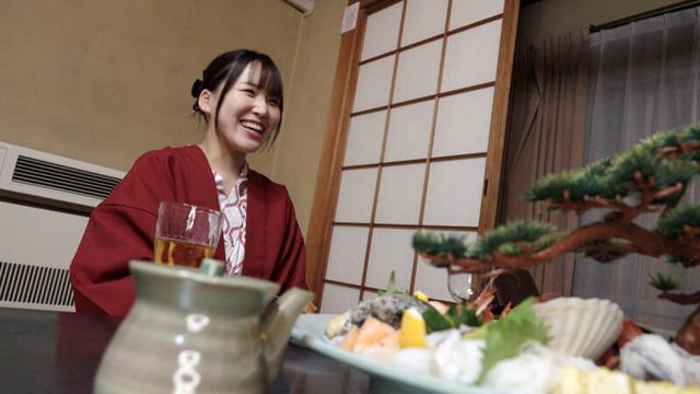 温泉で汗だく濃厚セックス 博多弁がバリ可愛いお湯も滴るいい女 美波汐里 サンプル画像 14
