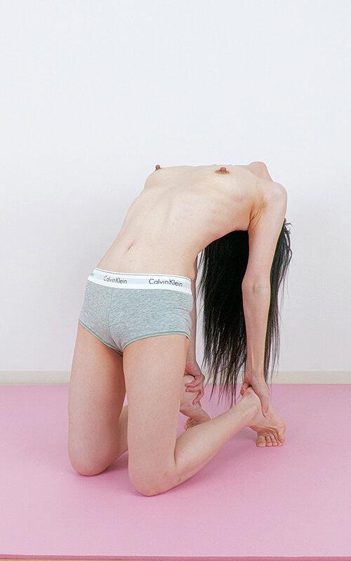 THE CAMEL YOGA ～mansuji～全身フェチ動画-桐生珠帆- サンプル画像 7