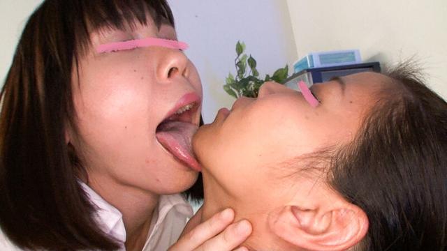 舐めまくる唾液レズビアン！ サンプル画像 1