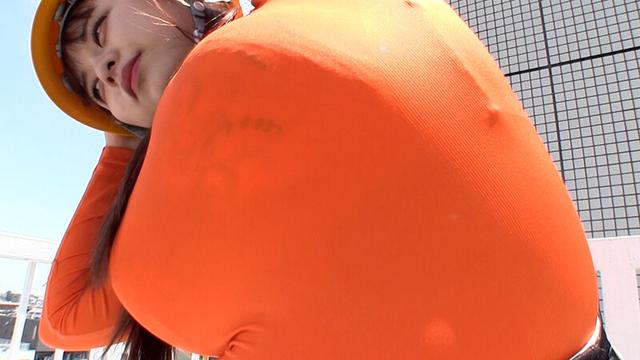 爆乳系！肉感作業員 水原みその サンプル画像 1