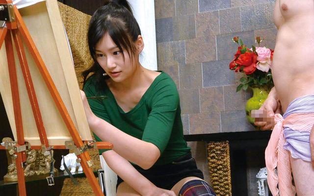 美大生がデッサン中にセンズリ鑑賞！2 サンプル画像 7
