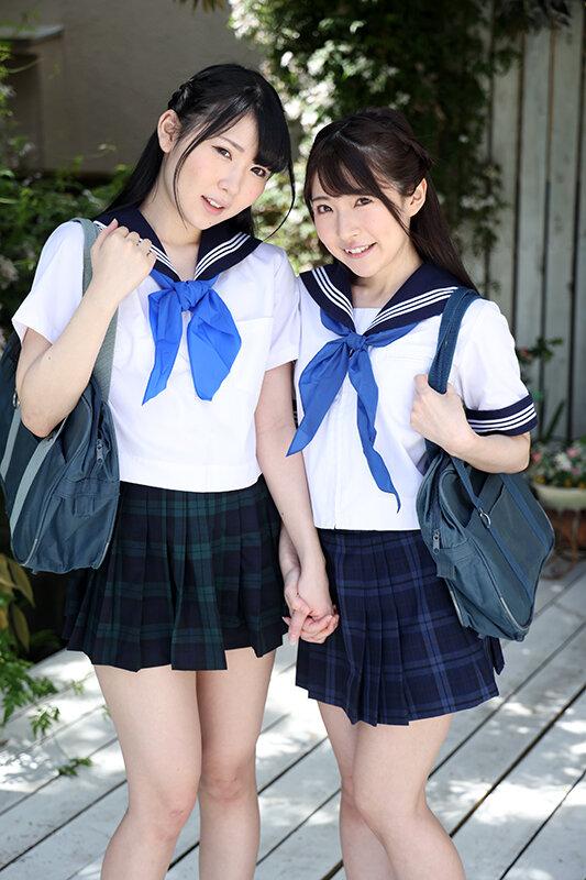 私たち・・どうして・・おエッチなんですかね・・？ 高橋未来VS橋田あすか サンプル画像 1