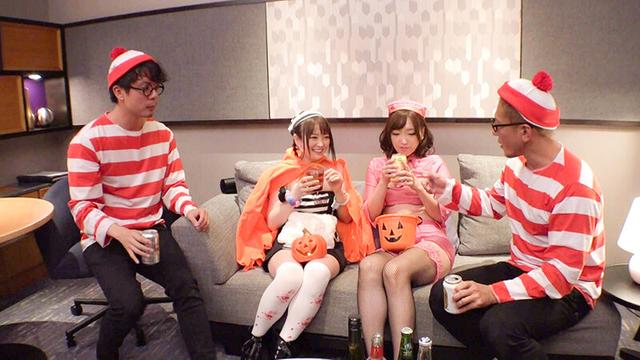 ハロウィン☆ナンパ ～お股ゆるゆるコスプレ女子をハメまくれ！！～ サンプル画像 5
