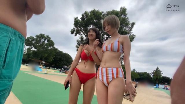 水着×ナンパ イキ乱れる真夏の女子たち4連発 サンプル画像 1