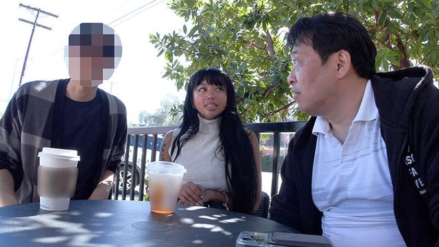 ロスで生ハメNTR Gカップのインテリ保険外交員が寝取られ中出しセックス！！ジア（23） サンプル画像 1