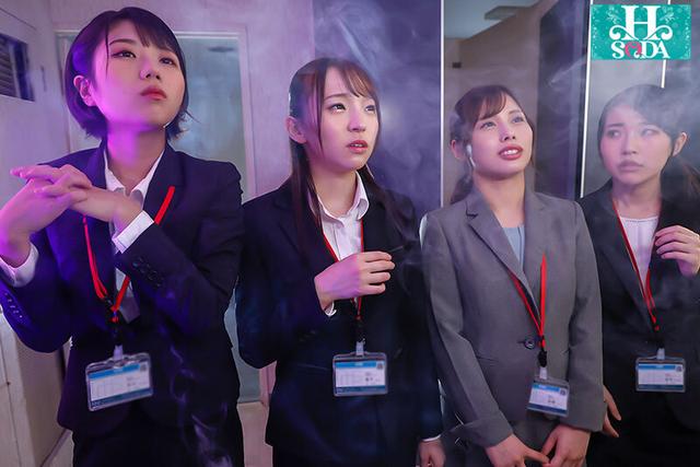 壁尻×女子社員 サンプル画像 4