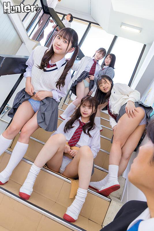 確変モテ期突入！2週間の教育実習でモテすぎたボクは教え子たちと学校中でこっそりエッチしまくり！ボクの精子を巡って赤ちゃん作り競争勃発！ サンプル画像 1